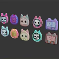 Cartoon Animal Shaped Smartwatch Devices In Various Colors Like Pink And Blue With Different Designs