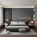 Modern Bedroom 3d model