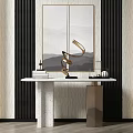 Modern End View Platform End View Strip Case Jewelry Combination 3d model