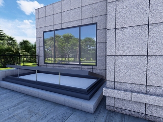 Three-chain sunroof 3d model