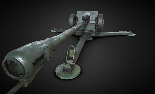 mm howitzer 3d model