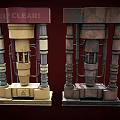 Old And New Industrial Equipment With D32 Label Pipes And Base Structures
