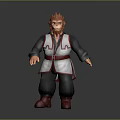 Monkey Cartoon Monkey Anime Monkey Stylized Monkey Fantasy Style Monkey Toy 3d model
