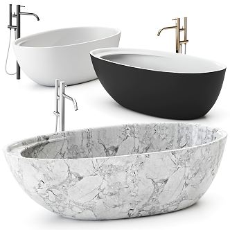 Modern Bathtub 3d model