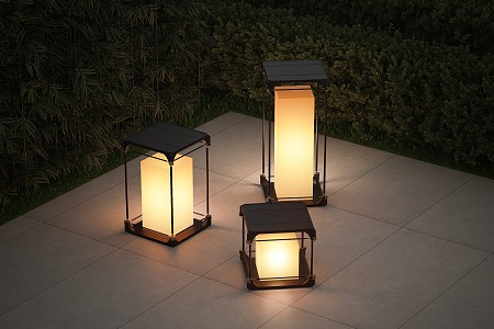 Landscape Lights Modern Outdoor Lights Landscape Lights Combination Lawn Street Lights Garden Outdoor Garden Lights 3d model