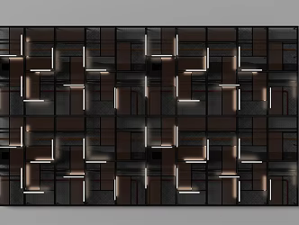 Industrial style pipe ceiling 3d model