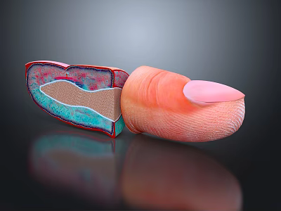 Human Eye Anatomy Detailed Structure Cross Section View Medical Illustration 3d model