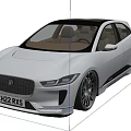 Jaguar F-Pace Family Car 3d model