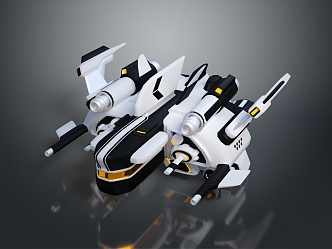 Modern fighter sci-fighter sci-fighter space fighter 3d model