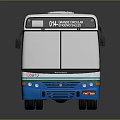 Victoria Regia Bus 06110 With White And Blue Exterior Design Details