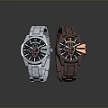 Watch High-end watch High-end watch High-end watch Luxury watch Luxury watch High-end watch Famous watch wristwatch 3d model