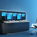 Modern Console 3d model