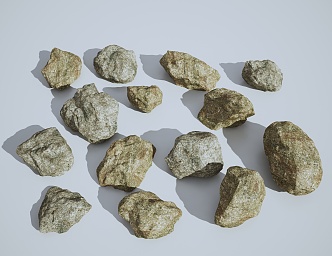 Modern Stone 3d model