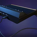 Retro game machine 3d model
