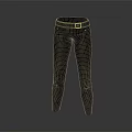 Stylish Gray Slim Fit Trousers with Belt for Modern Casual Look