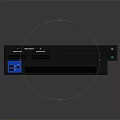 Modern game console Nintendo game console 3d model