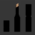 Luxury Gold Perfume Cosmetics With Sleek Metallic Bottles And Elegant Design