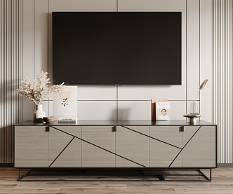 Modern TV Cabinet 3d model