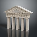 Columns Stone Columns Stone Columns Old Columns Roman Columns Roman Columns Classical Columns Greek Columns 3d model