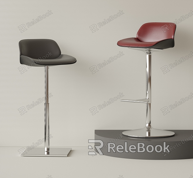 Modern Bar Chair Bar Stool Bar Stool Without Armrest Bar Chair Stool model