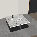 Modern coffee table 3d model
