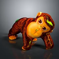 Monkey Cartoon Monkey Anime Monkey Stylized Monkey Fantasy Style Monkey Toy 3d model