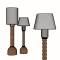 Quiet Wind Floor Lamp 3d model