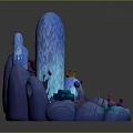 Game Environment Game Scene Fairy Tale Scene Fairy Tale Magic Scene Magic Item Fantasy Scene 3d model