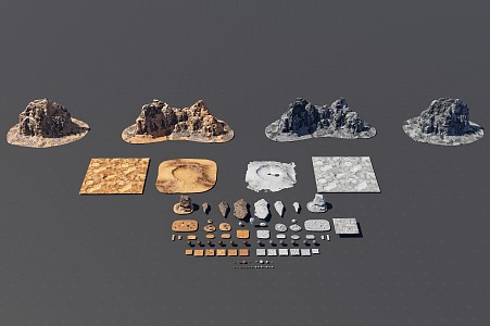 Terrain 3d model