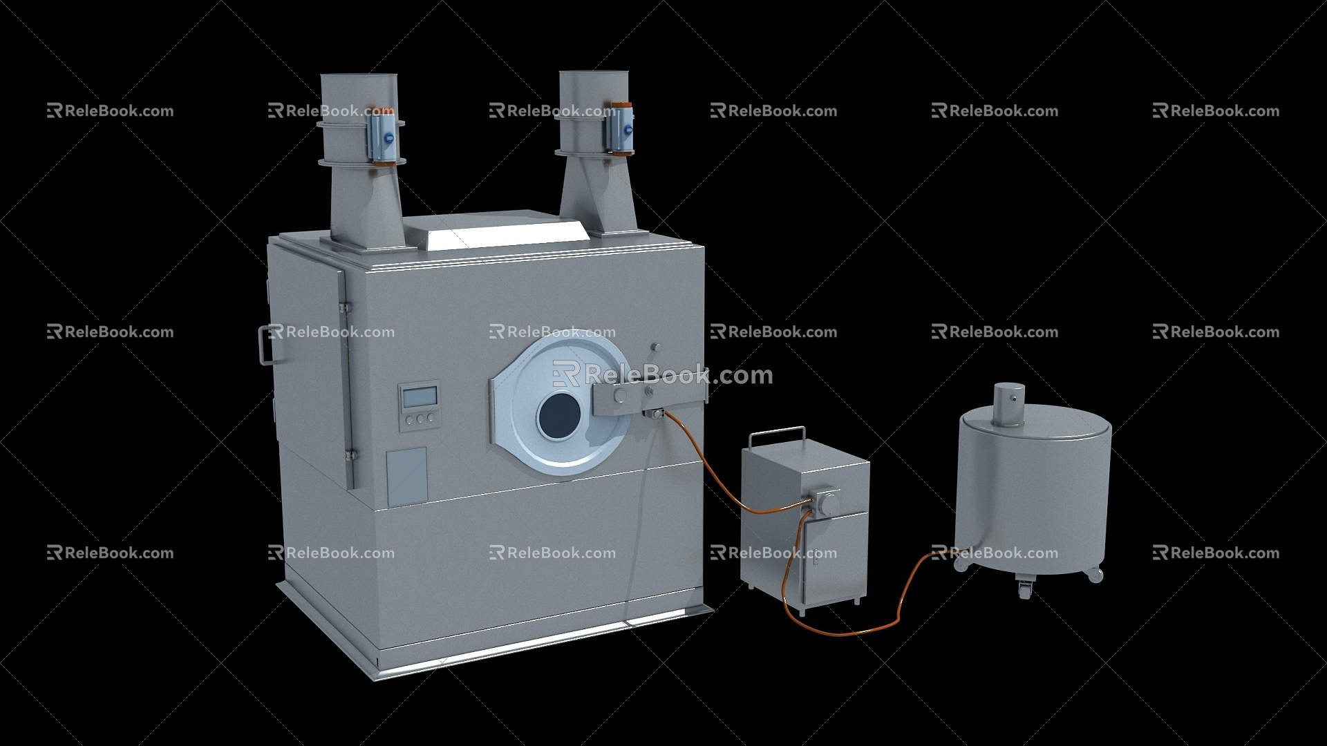 Pharmaceutical Factory Pharmaceutical Company Pharmaceutical Production Equipment High Efficiency Coating Machine 3d model