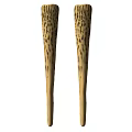 Golden Textured Metallic Cabinet Handles with Modern Decorative Design for Furniture Doors