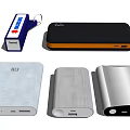 Mobile Digital Power Banks With Different Designs And Various Colors For Portable Charging