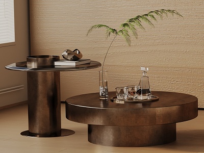 Modern coffee table model