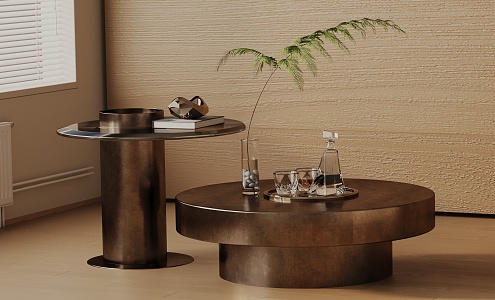 Modern coffee table 3d model