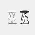 Modern side a few minimalist jellyfish side a few 3d model