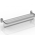 Modern towel rack 3d model