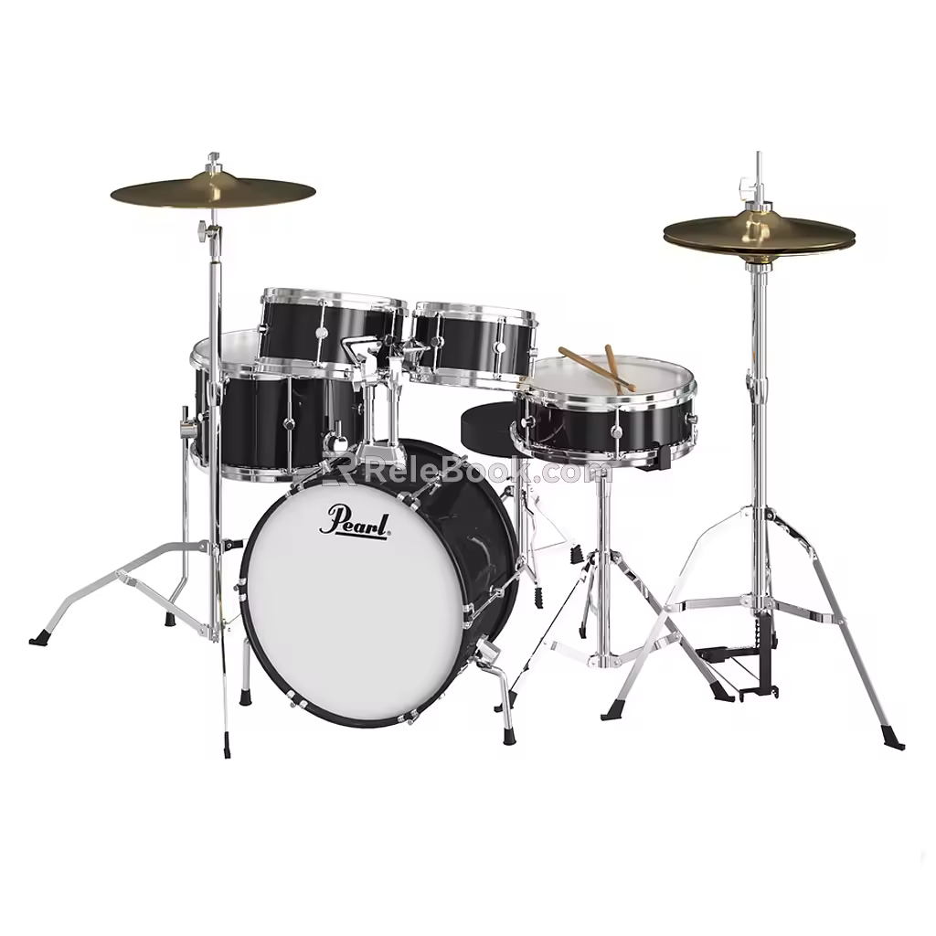 Modern Drum Instrument Drum 3d model