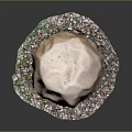 Rock Block Rock Block Rock Specimen Boulder Big Stone Block Rock Stratum Rock Stratum Rock Stratum Rock 3d model