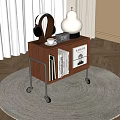 Modern Middle Ancient Style Side 3d model