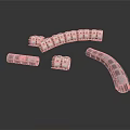 Durable Metal Corrugated Pipe Components With Curved And Straight Fittings