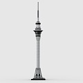 Lego LEGO Toy Blocks Sky Tower Sky Tower TV Tower 3d model