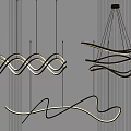 Modern Curved Chandelier Designs With Sleek Lines And Contemporary Lighting Styles
