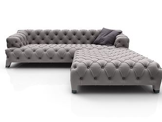 modern corner sofa 3d model