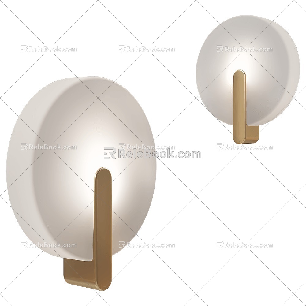 Sinua modern wall lamp 18w 3d model