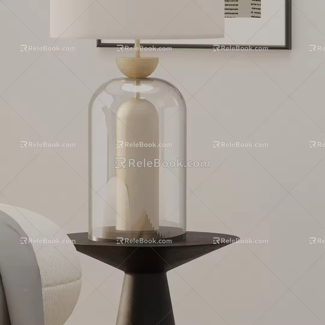 Table lamp 3d model