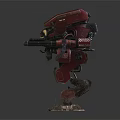 Industrial LOFT Robot Machine Warrior Machine Warfighter 3d model