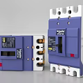 Schneider Modern Blue White Circuit Breakers for Home Electrical Safety Protection