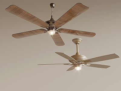 Quiet antique fan lamp ceiling fan lamp ceiling fan lamp electric fan ceiling lamp 3d model