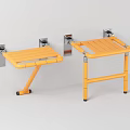 Orange Bathroom Safety Seats Wall Mounted And Freestanding Durable Design