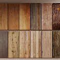 Stone Wood Wooden Panels Featuring Various Natural Textures And Different Grain Types For Interior Use